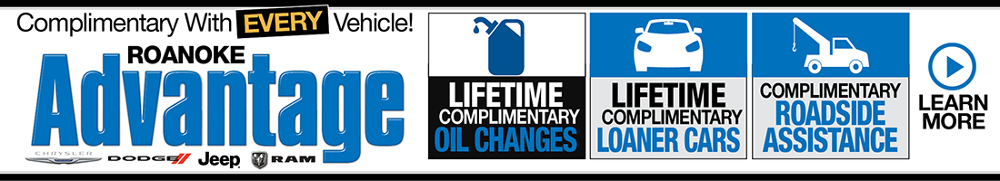 Advantage, lifetime oil changes, lifetime loaner c