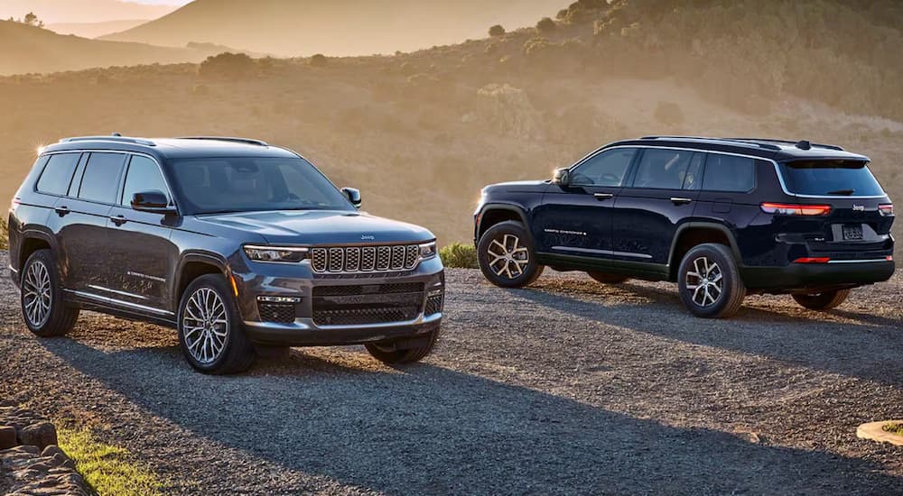 Two 2025 Jeep Grand Cherokee for sale near Peoria parked off-road