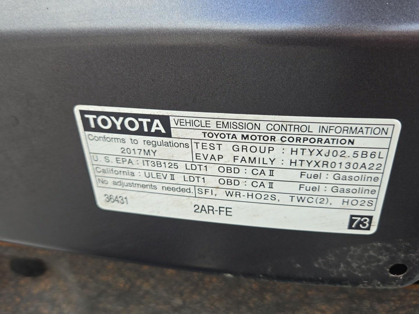 2017 Toyota RAV4 LE