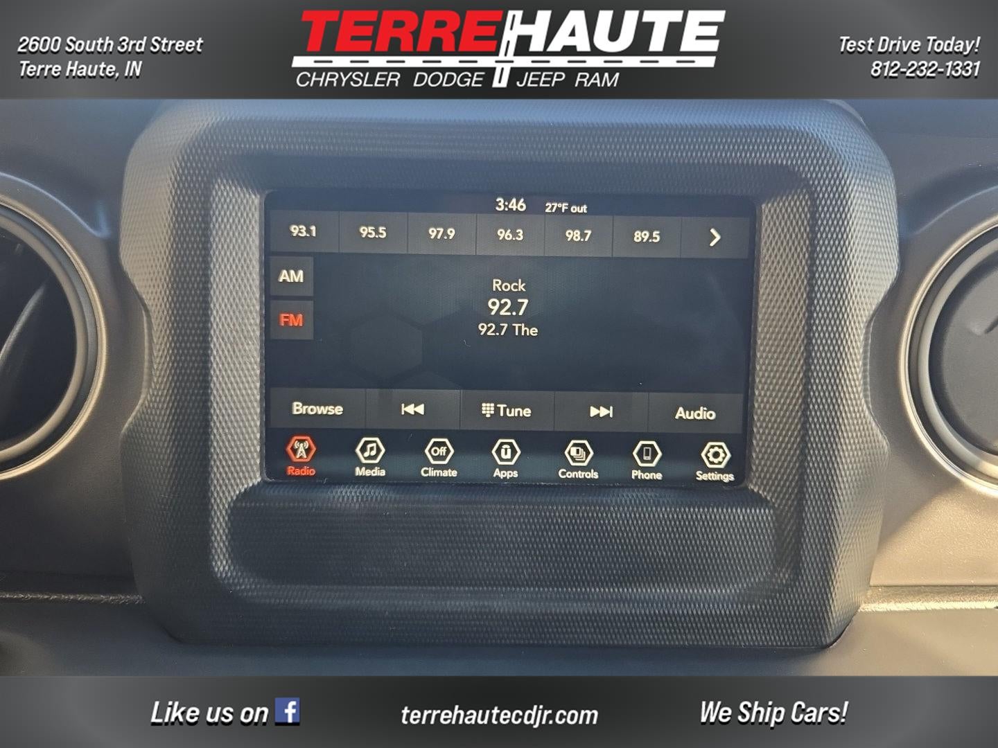 2023 Jeep WRANGLER SPORT 4 DOOR 4X4