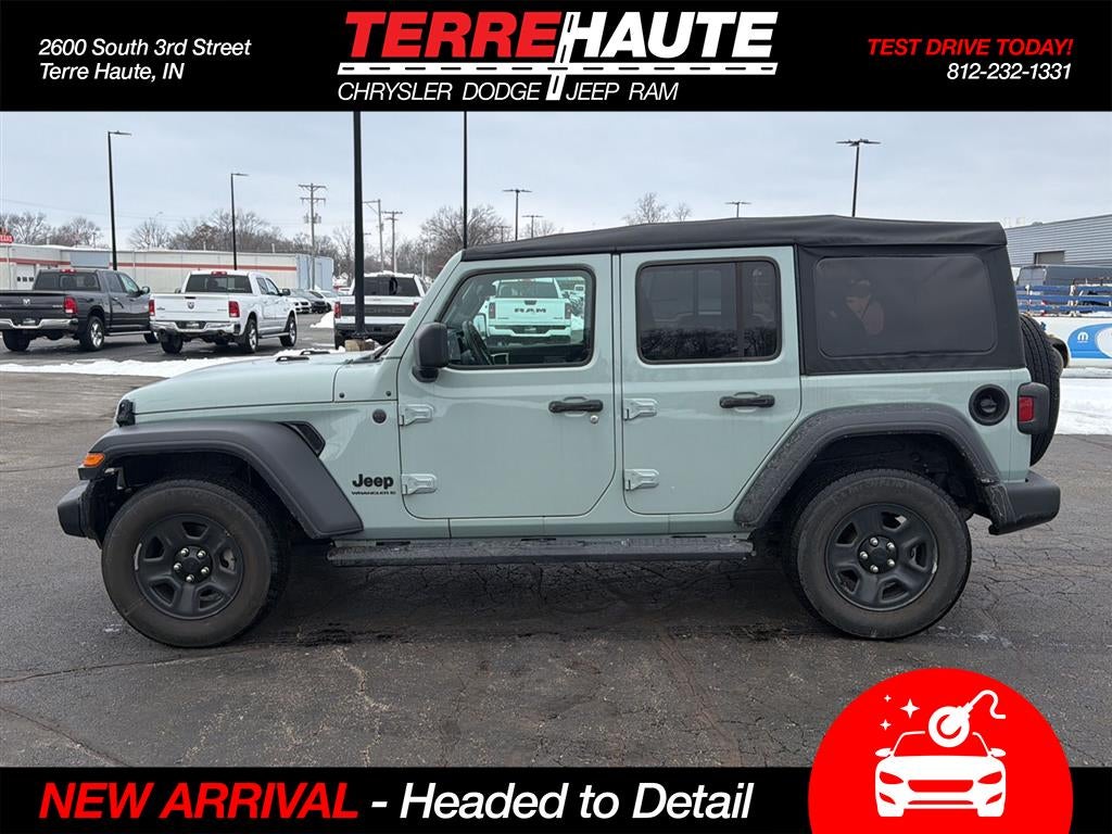 2023 Jeep WRANGLER SPORT 4 DOOR 4X4