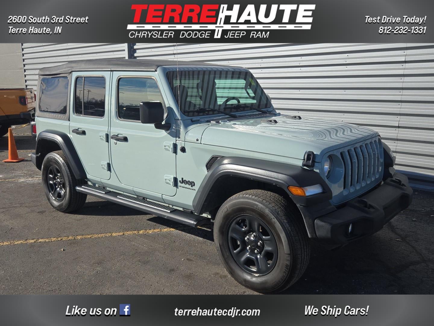 2023 Jeep WRANGLER SPORT 4 DOOR 4X4