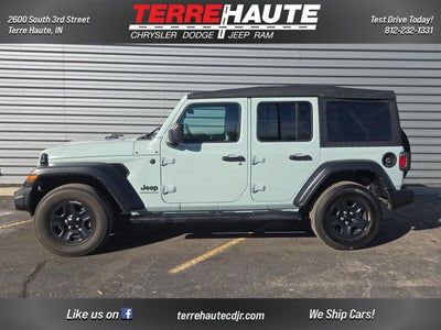 2023 Jeep WRANGLER SPORT 4 DOOR 4X4