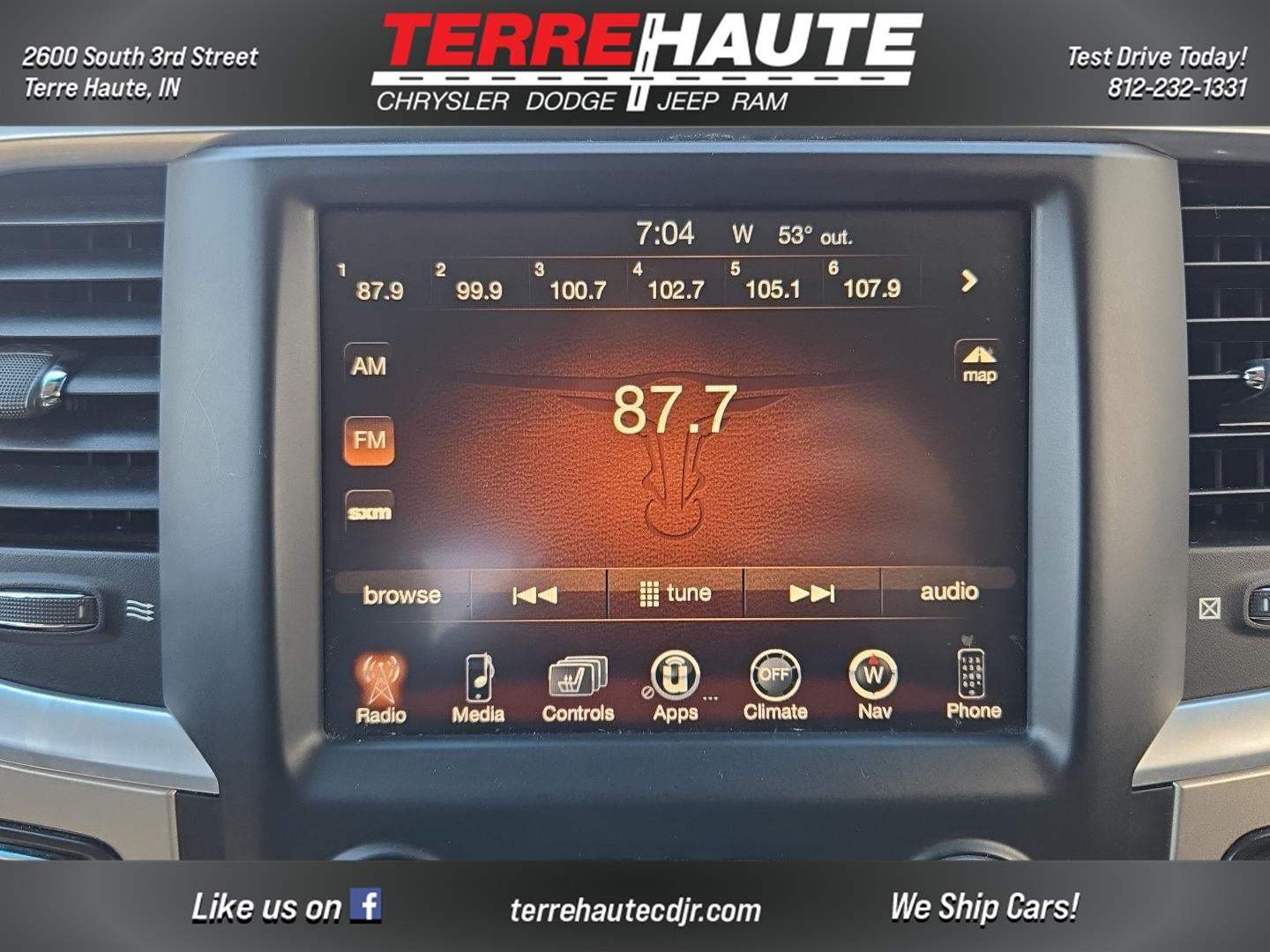 2015 RAM 1500 Outdoorsman