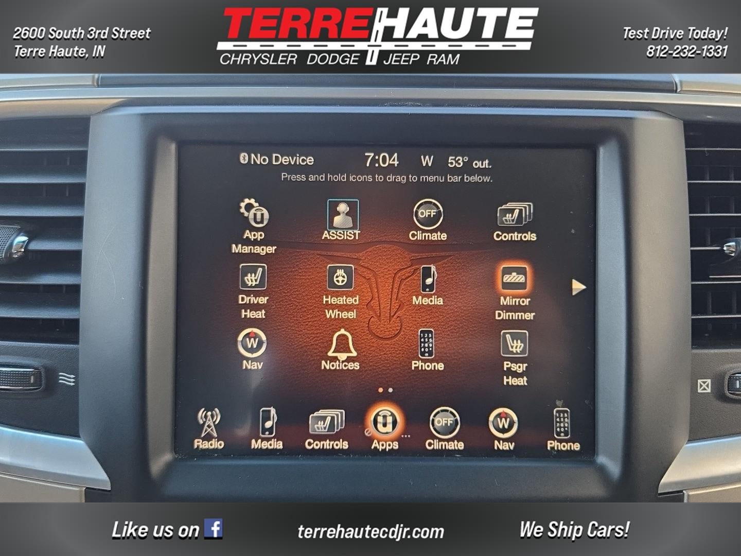 2015 RAM 1500 Outdoorsman