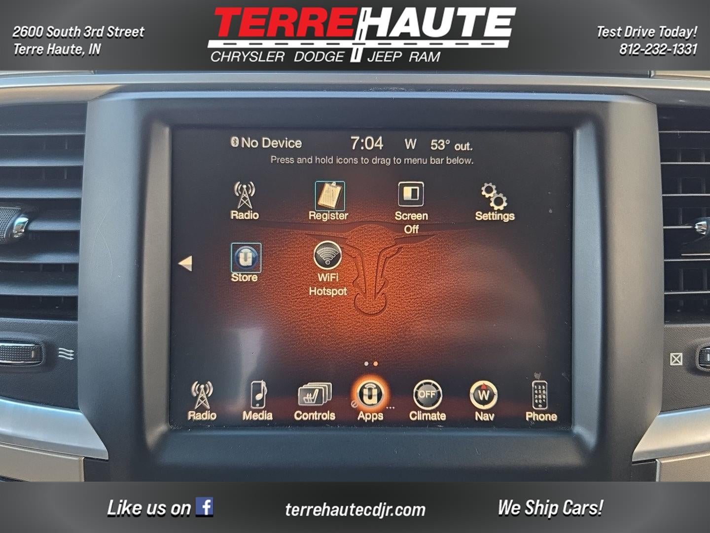 2015 RAM 1500 Outdoorsman