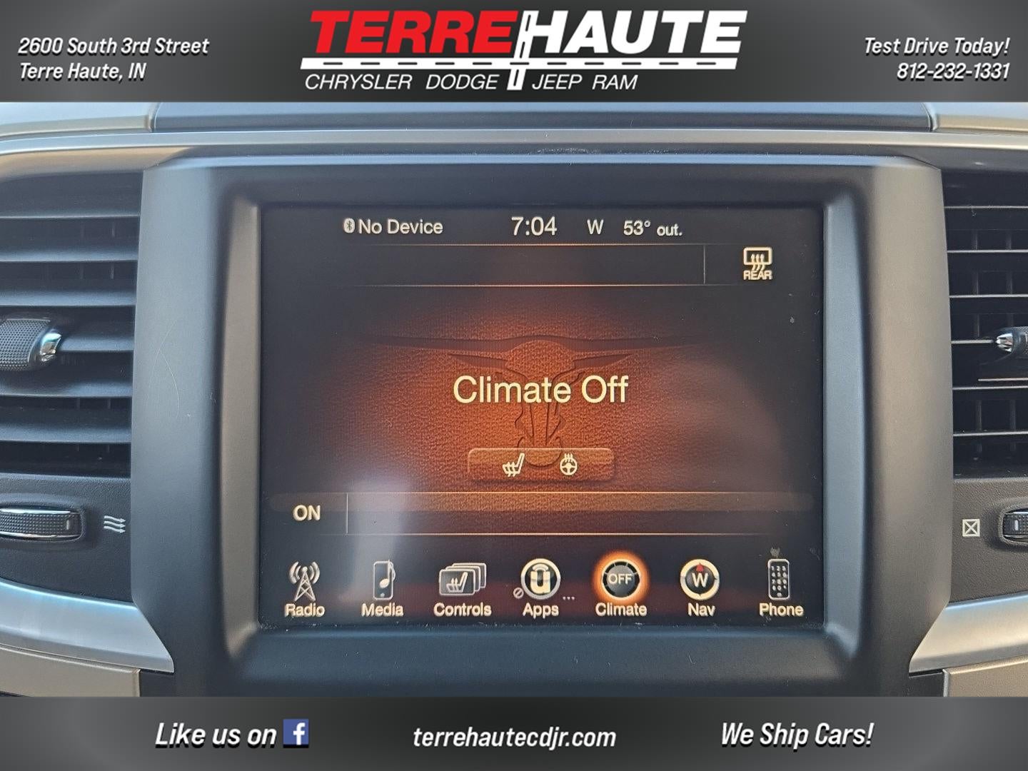 2015 RAM 1500 Outdoorsman