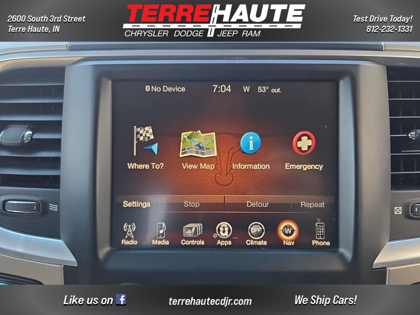 2015 RAM 1500 Outdoorsman