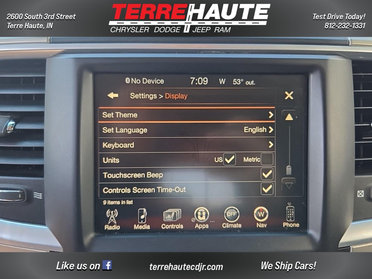 2015 RAM 1500 Outdoorsman