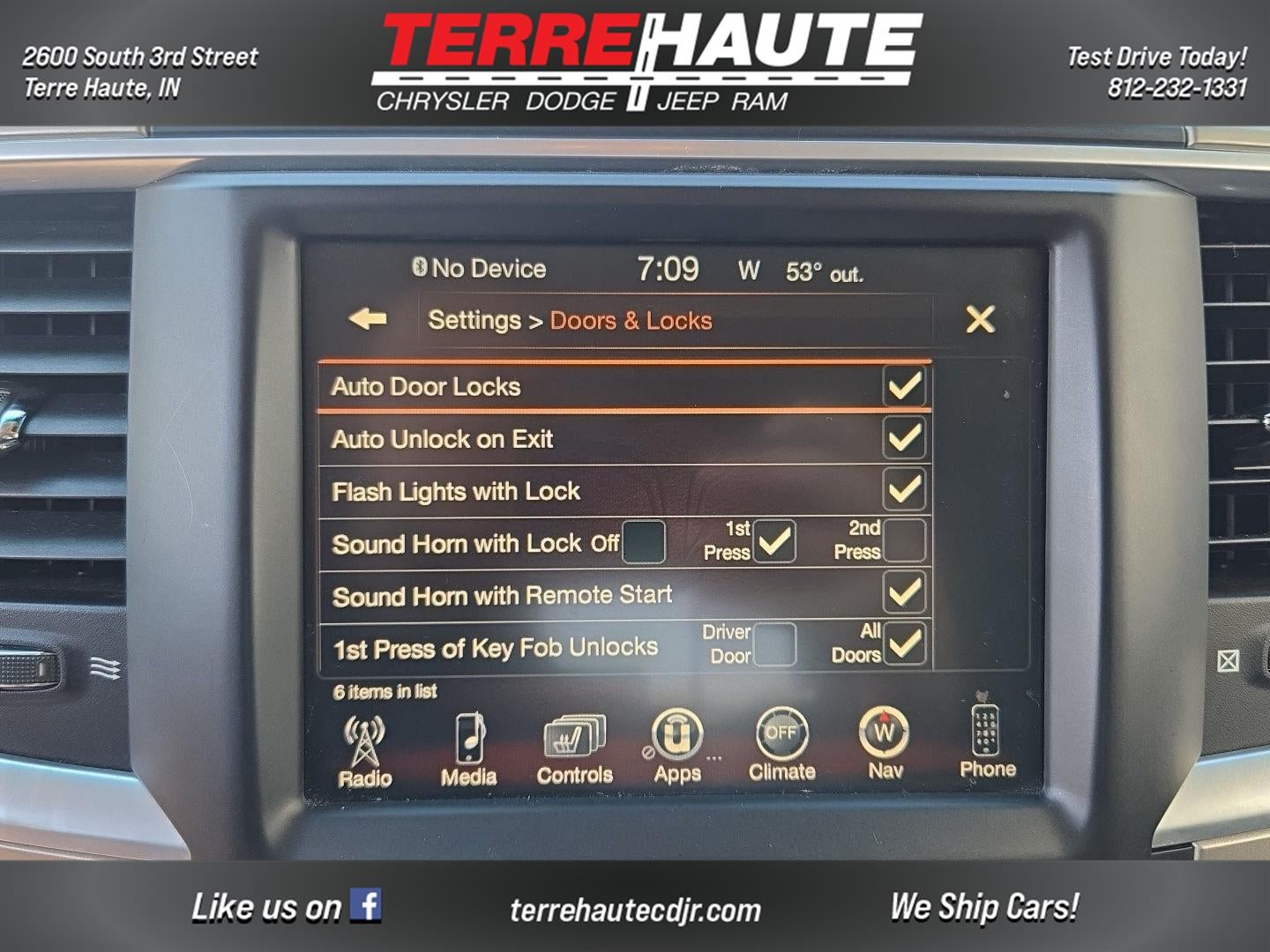 2015 RAM 1500 Outdoorsman