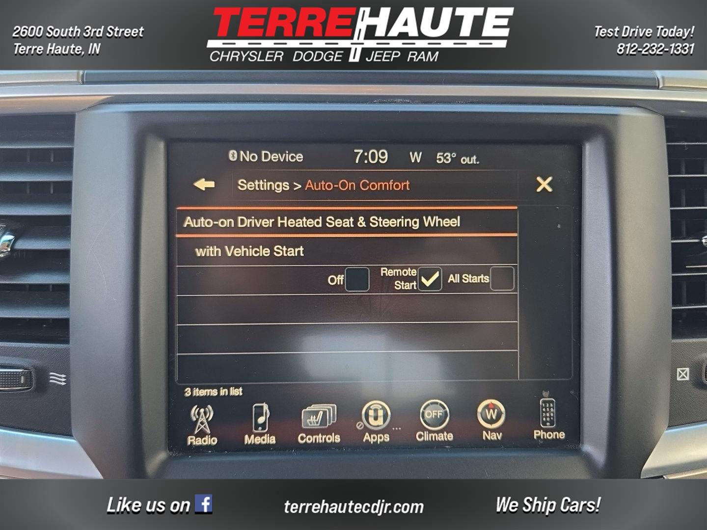 2015 RAM 1500 Outdoorsman