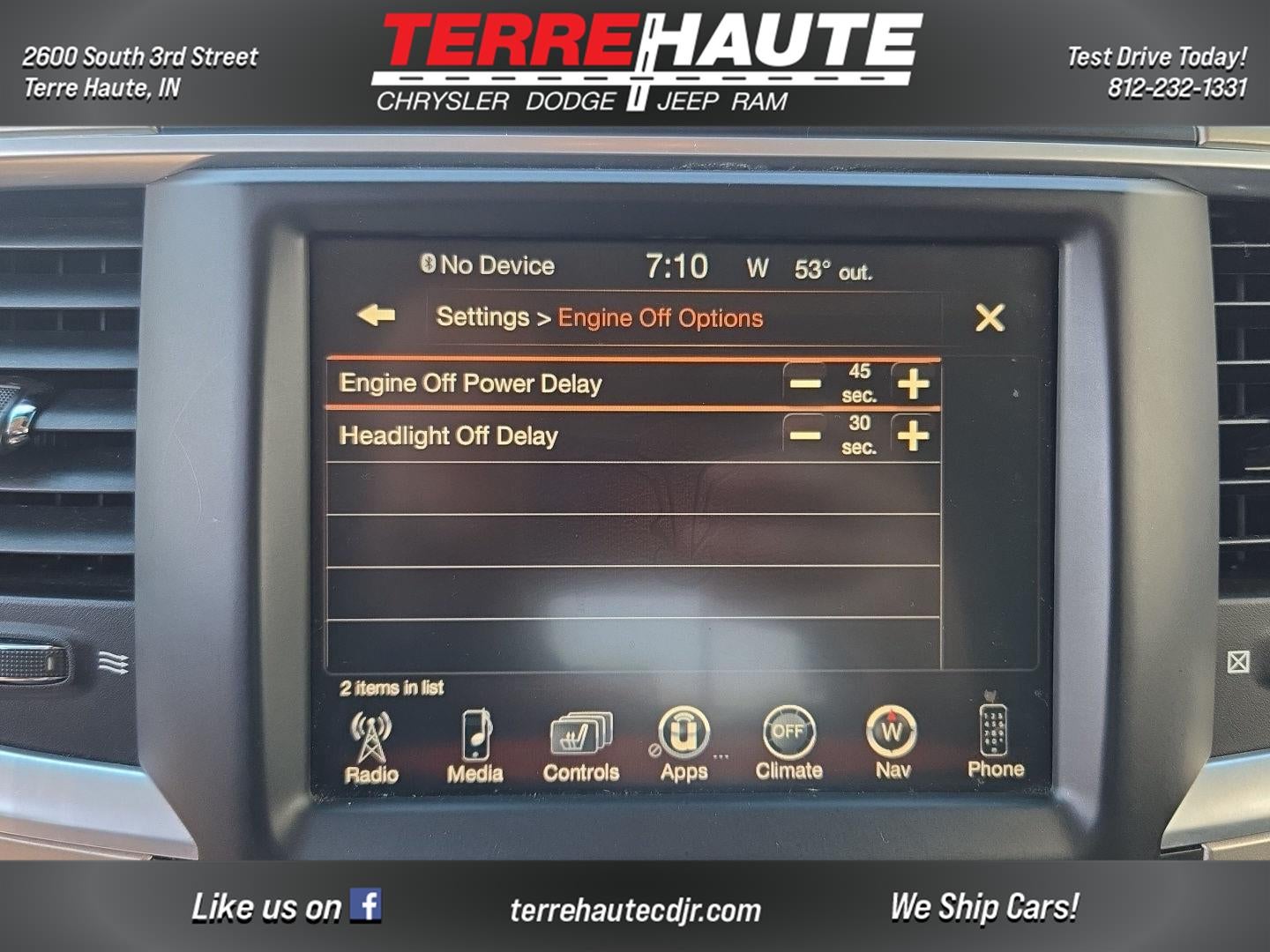 2015 RAM 1500 Outdoorsman