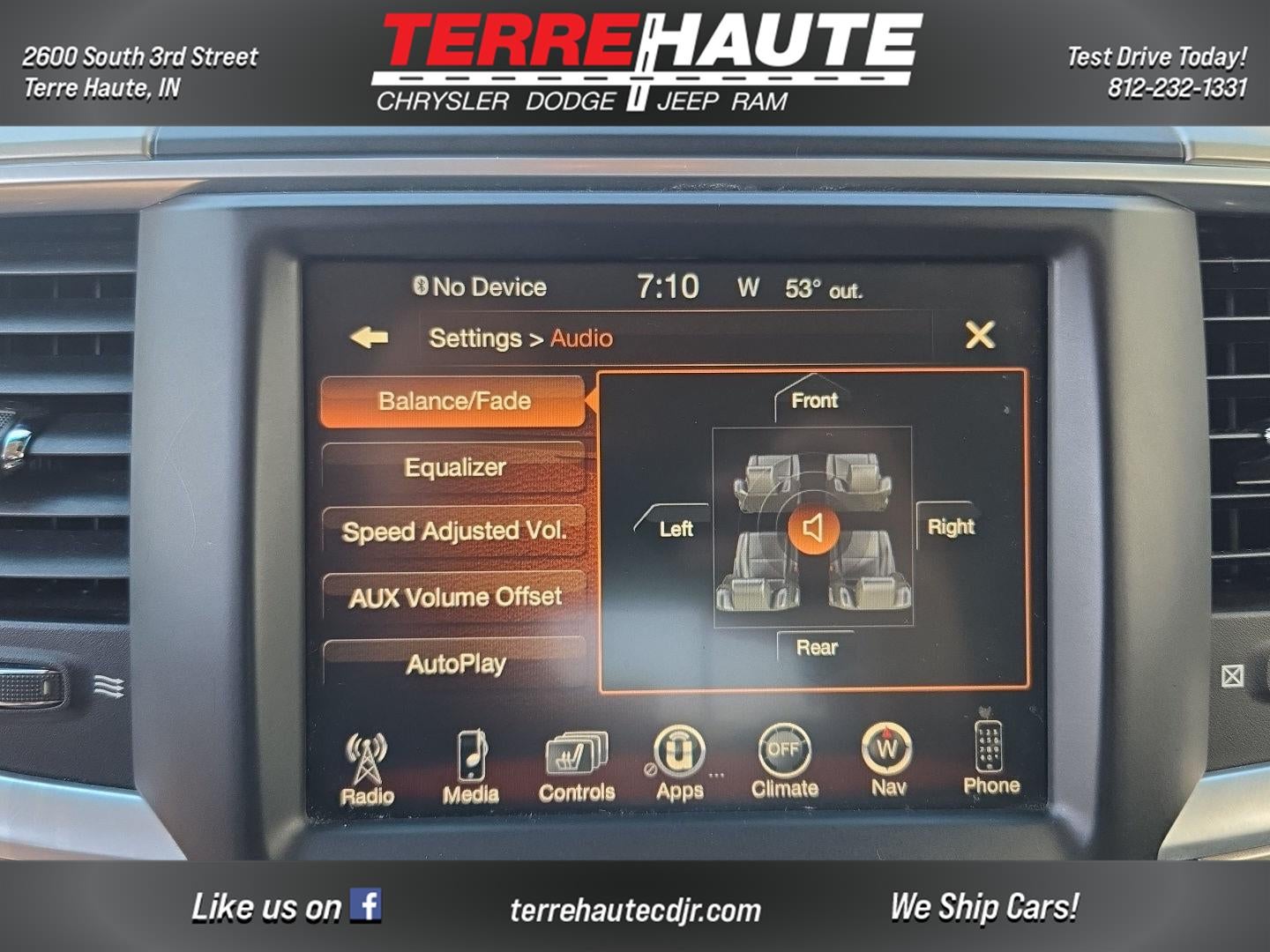 2015 RAM 1500 Outdoorsman