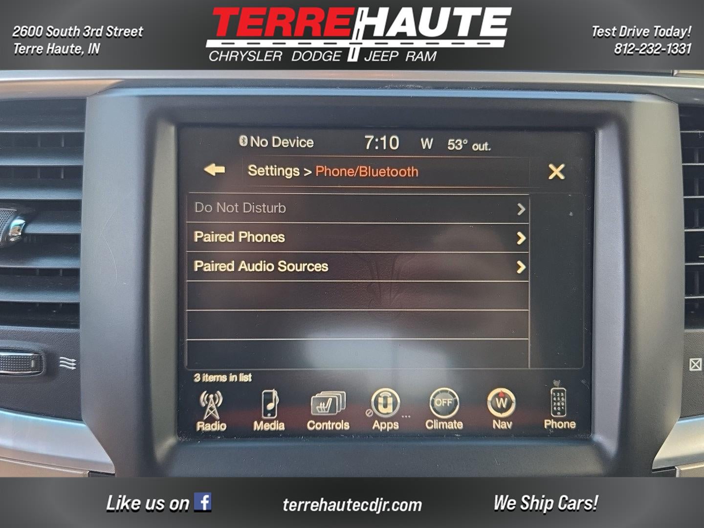 2015 RAM 1500 Outdoorsman