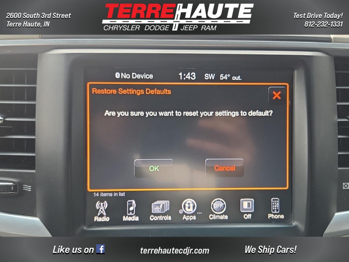 2014 RAM 1500 Big Horn