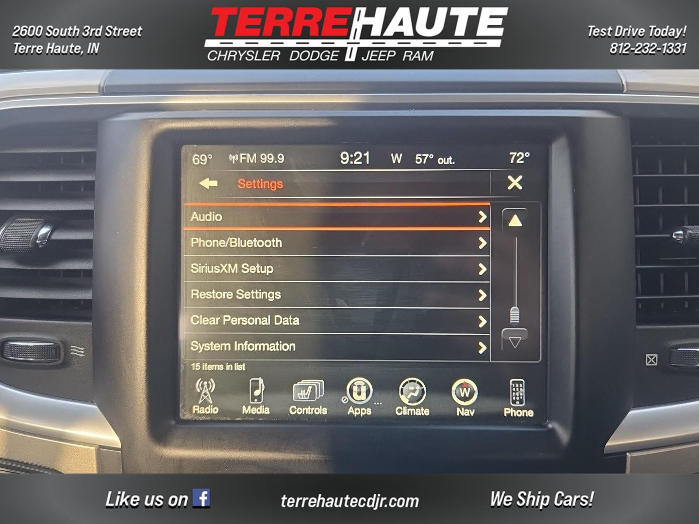 2017 RAM 1500 Big Horn