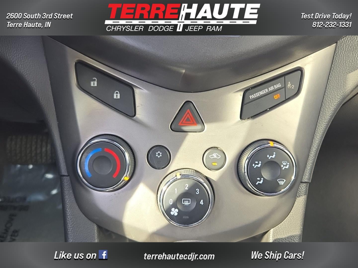 2012 Chevrolet Sonic LT