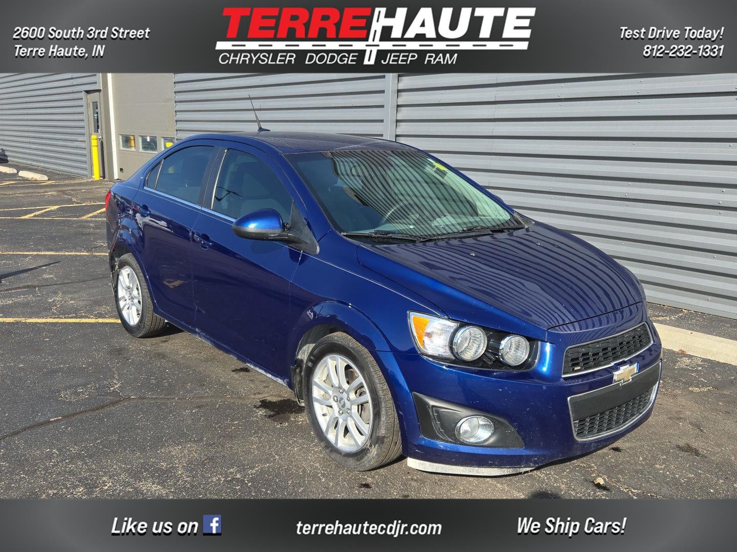 2012 Chevrolet Sonic LT