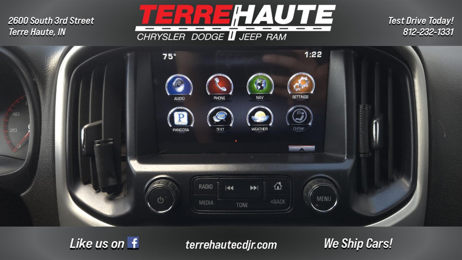 2015 GMC CANYON 4WD SLT