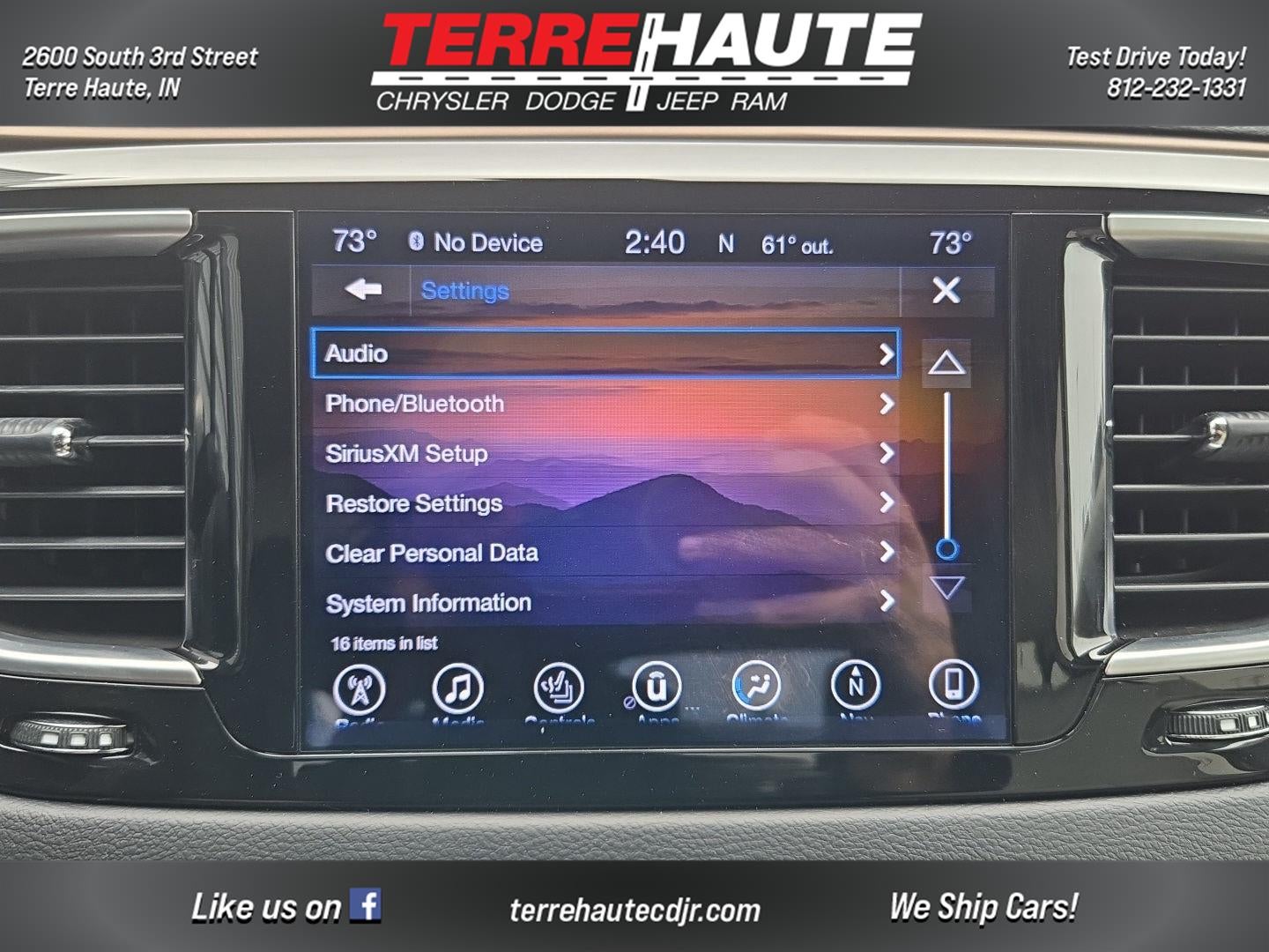 2017 Chrysler Pacifica Touring-L Plus