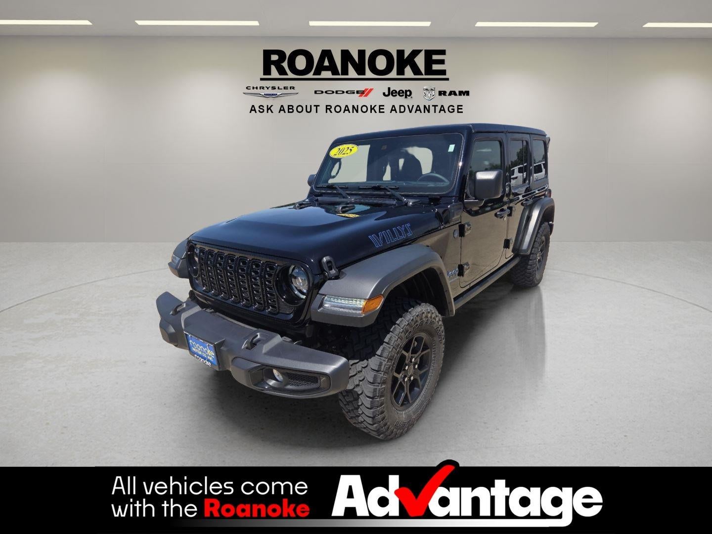 2025 Jeep Wrangler 4xe Willys