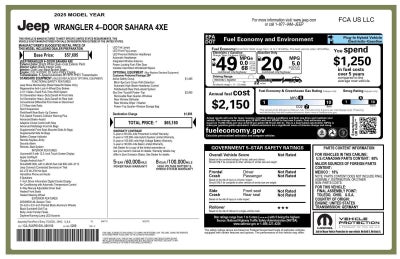 2025 Jeep Wrangler 4xe Sahara