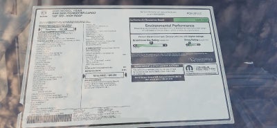 2026 RAM Promaster 2500 Tradesman