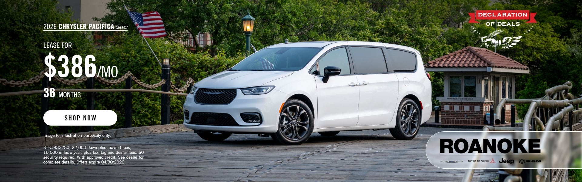 2026 Chrysler Pacifica Select