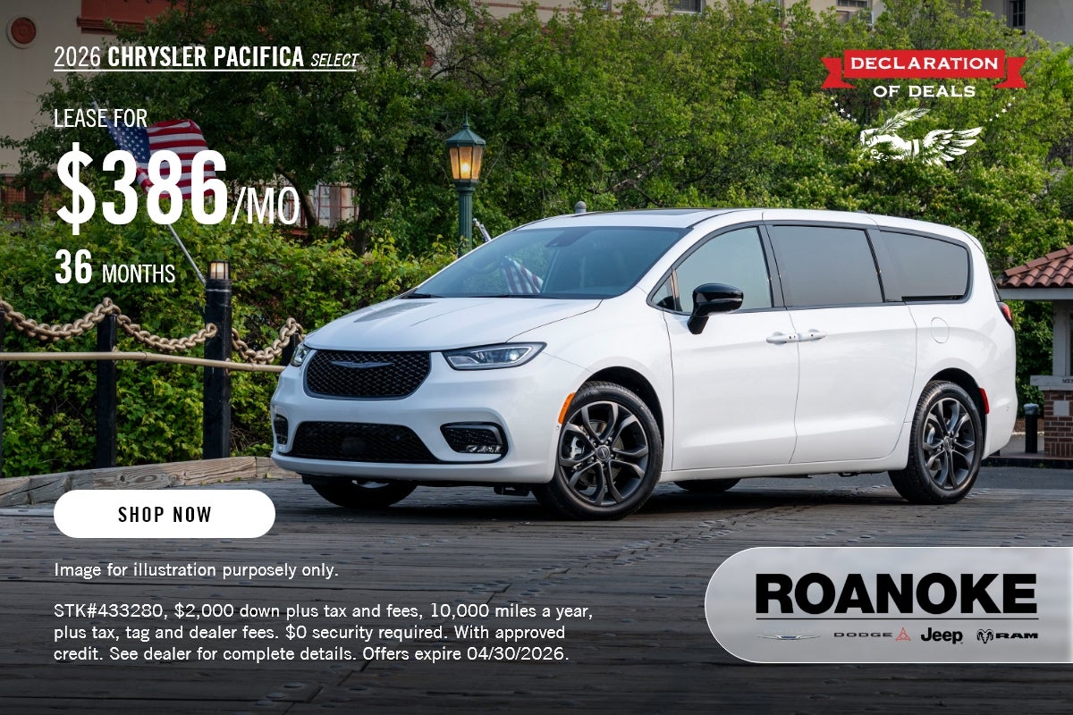 2026 Chrysler Pacifica Select