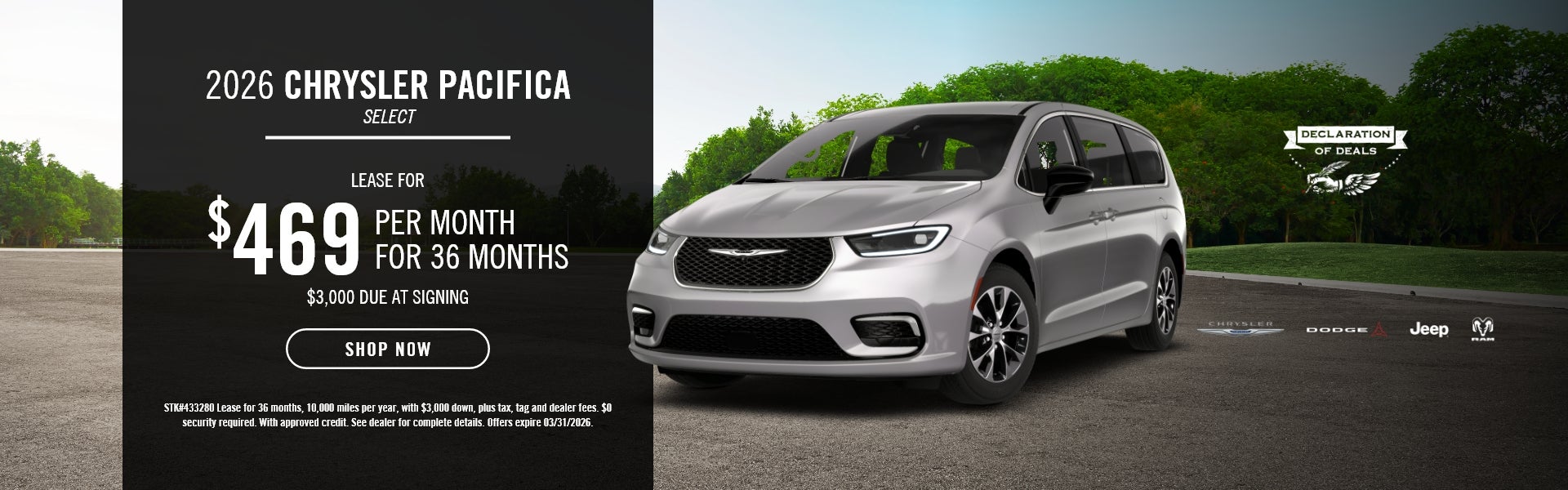 2026 Chrysler Pacifica